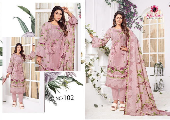 Nafisa Andaaz Karachi Cotton Dress Material Catalog